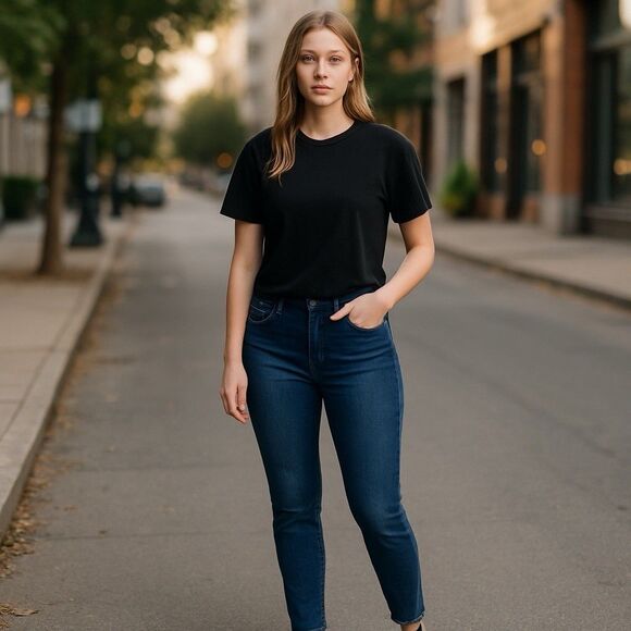 Seven7 Women’s Size 16 High Rise Skinny Denim Jeans - Picture 2 of 8